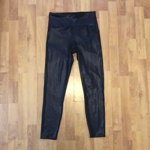 Joy Lab Shimmer Workout Leggings with Mesh Panels